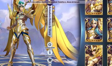 Conta Saint Seiya Serv A146 Lv35 200 Giros SS EX e vários s