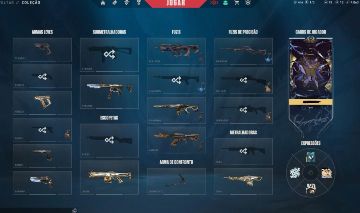 CONTA DE VALORANT COM MUITAS SKINS (NOCTURNUM, CHAMPIONS 24, SOBERANIA) ETC