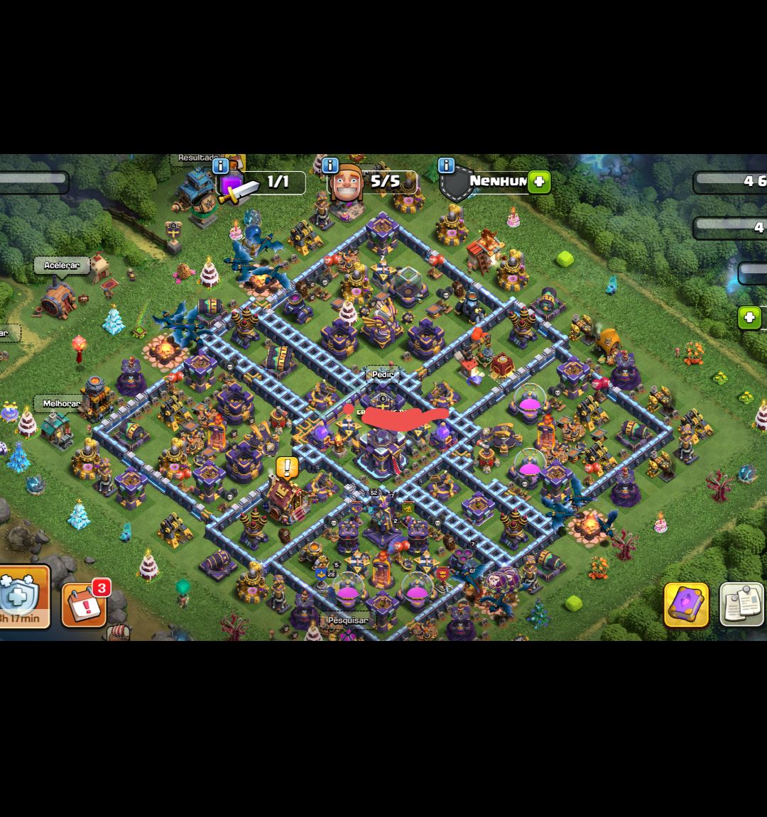 CONTAS CLASH OF CLANS