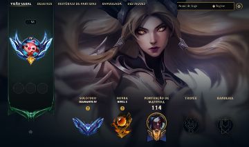 CONTA DIAMANTE 4 IRELIA IG / DIANA COSMOS / 13 SKINS / 8K EA / HANDLVL