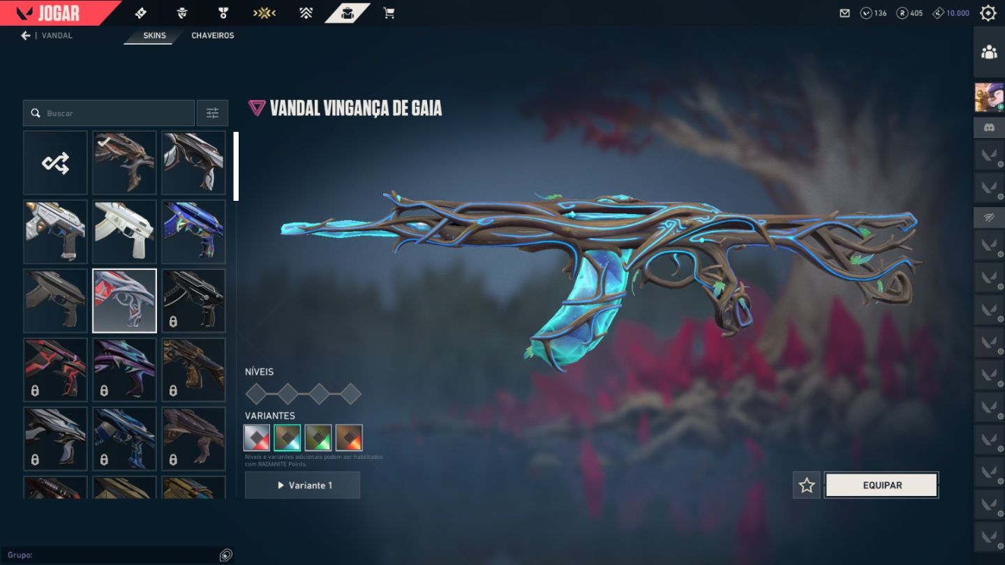 CONTA VALORANT PEAK ASCEDENTE 3 COM MUITAS SKINS TOP TIER