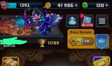 CONTA CLASH ROYALE 11800 TROFÉUS (FULL ACESSO)