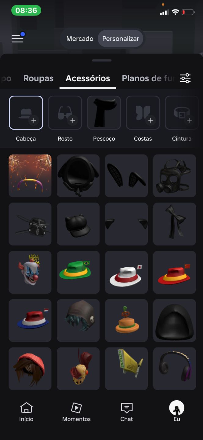 Conta roblox