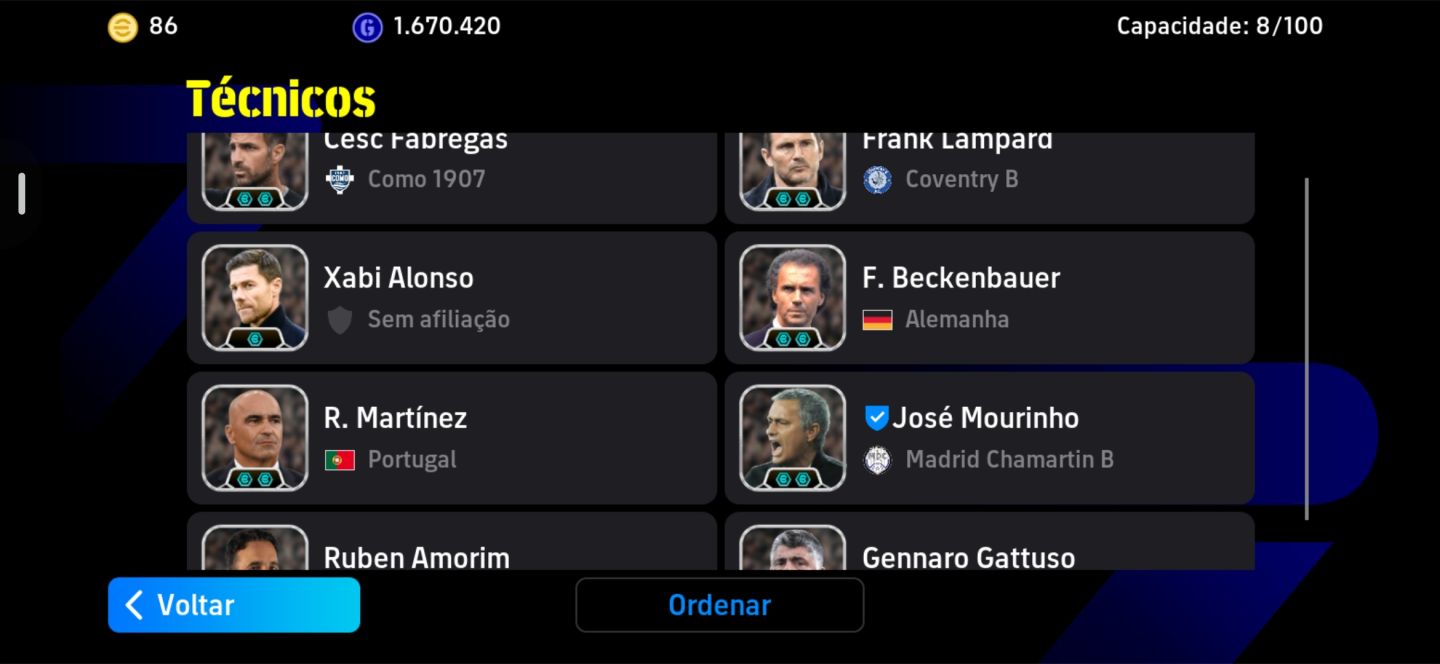 CONTA EFOOTBALL 3301 FORÇA | MESSI 110 + CRUYFF 108 + THURAM 108 SÓ KONAMI ID