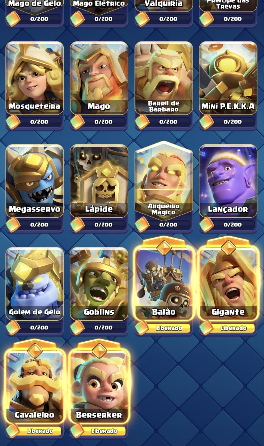 Conta Clash Royale 14K Troféus