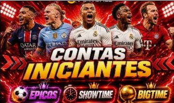CONTAS INICIANTES DE EFOOTBALL COM SHOWTIME, EPICOS, BIG TIMES, MELHORES PREÇOS