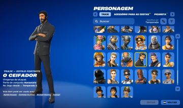 Conta Fortnite OG Season 3 com várias skins