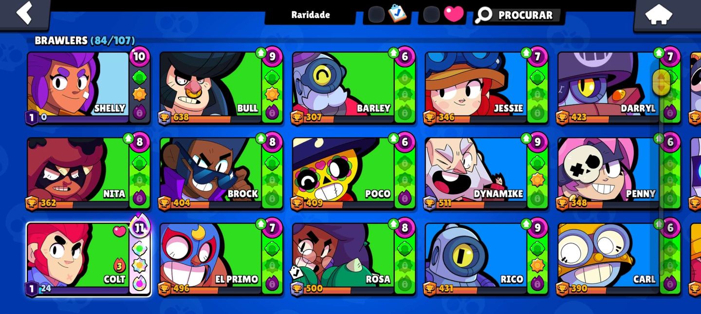 Brawl Stars 30K | 84 Brawlers | 10 Prestígios | 6 Lendários | 27 Hipercargas