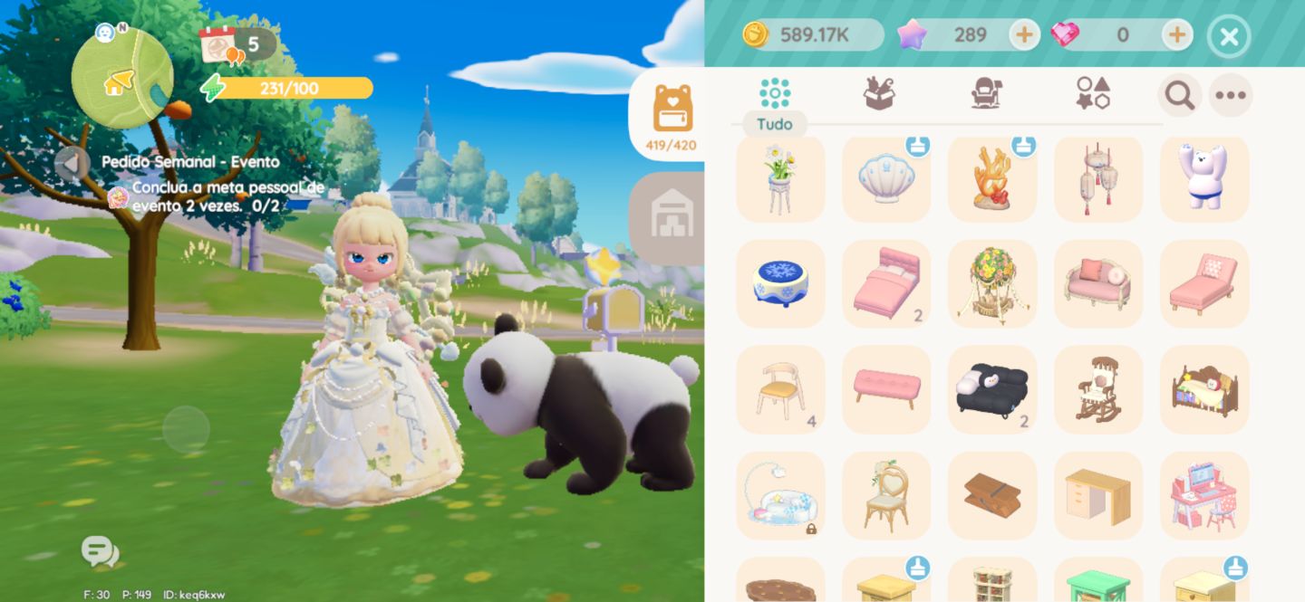 Venda de conta de heartopia com quase todos os itens do gacha de casamento