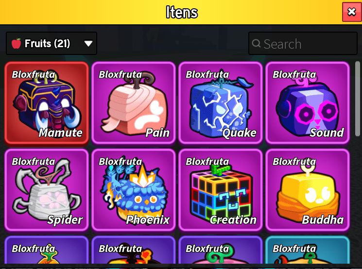 Conta de blox fruits Completa com Buddha e ice permanente, Gamepass, Raças v4