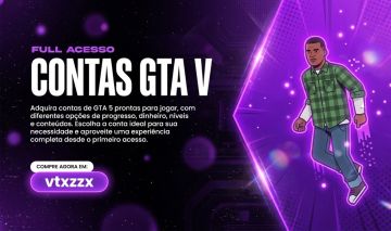 CONTA COM GTA 5 - ONLINE + FULL ACESSO [MENOR PREÇO E ENTREGA RÁPIDA]