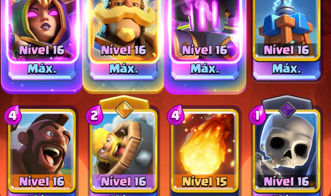 CONTA CLASH ROYALE + BRAWL STARS