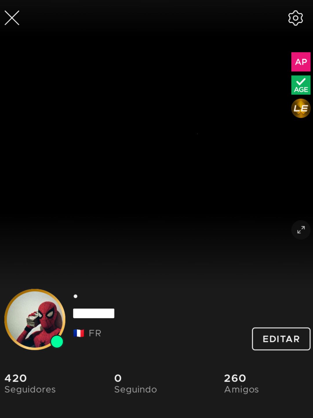 Conta IMVU - Masculino