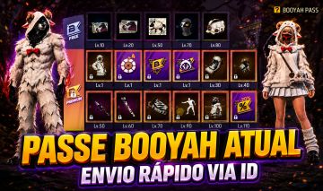 PASSE BOOYAH PREMIUM | VIA ID | FREE FIRE | + BARATO