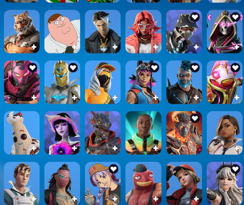 Conta fortnite /300+skins/picaretas 300+/emotes300+/ gliders300+