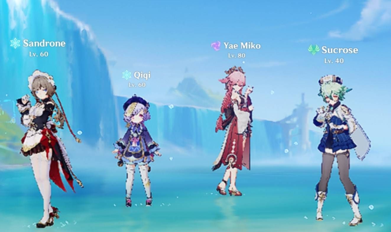 Genshin Impact AR 54 | Sandrone + Yae Miko + Mizuki C1 | América