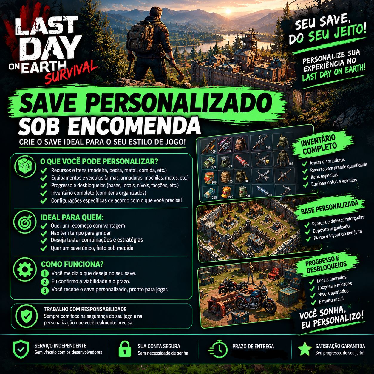 (PREÇO BAIXO) LAST DAY ON EARTH