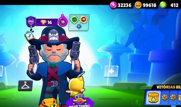 CONTA BRAWL STARS 2018 | SKINS RARAS + PASSES ANTIGOS | 100K MOEDAS + 500 GEMAS