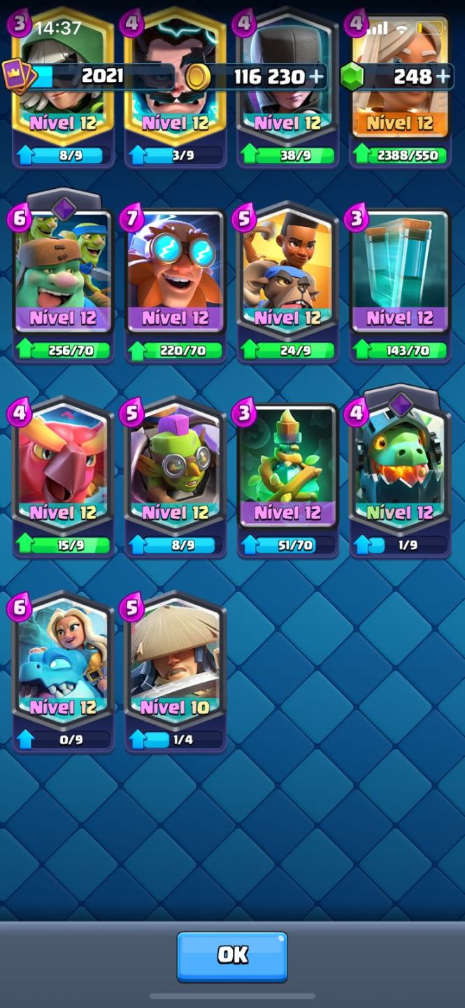Conta clash royale 2017, full gemada, full acesso