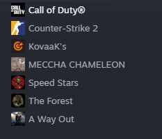 CONTA STEAM COM MECCHA CHAMALEON ETC...