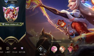 Tenho skins bacanas, que tal dar uma olhada e quem sabe comprar a conta? :)
