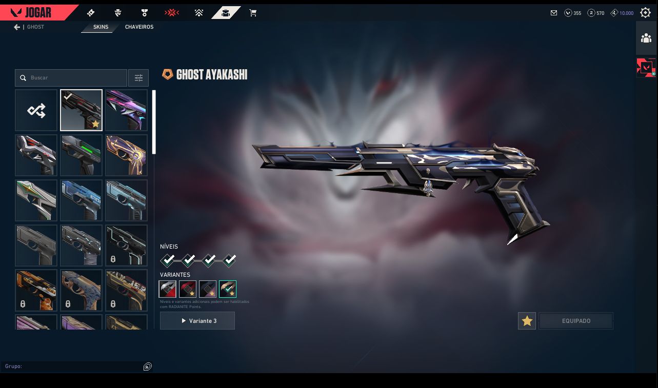 Conta Valorant Level 346 | Todos os Agentes | Champions 2026