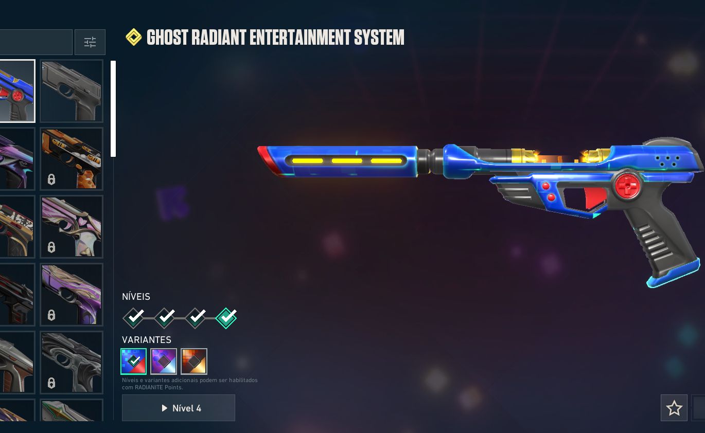 Conta valorant com skins, diamante 1
