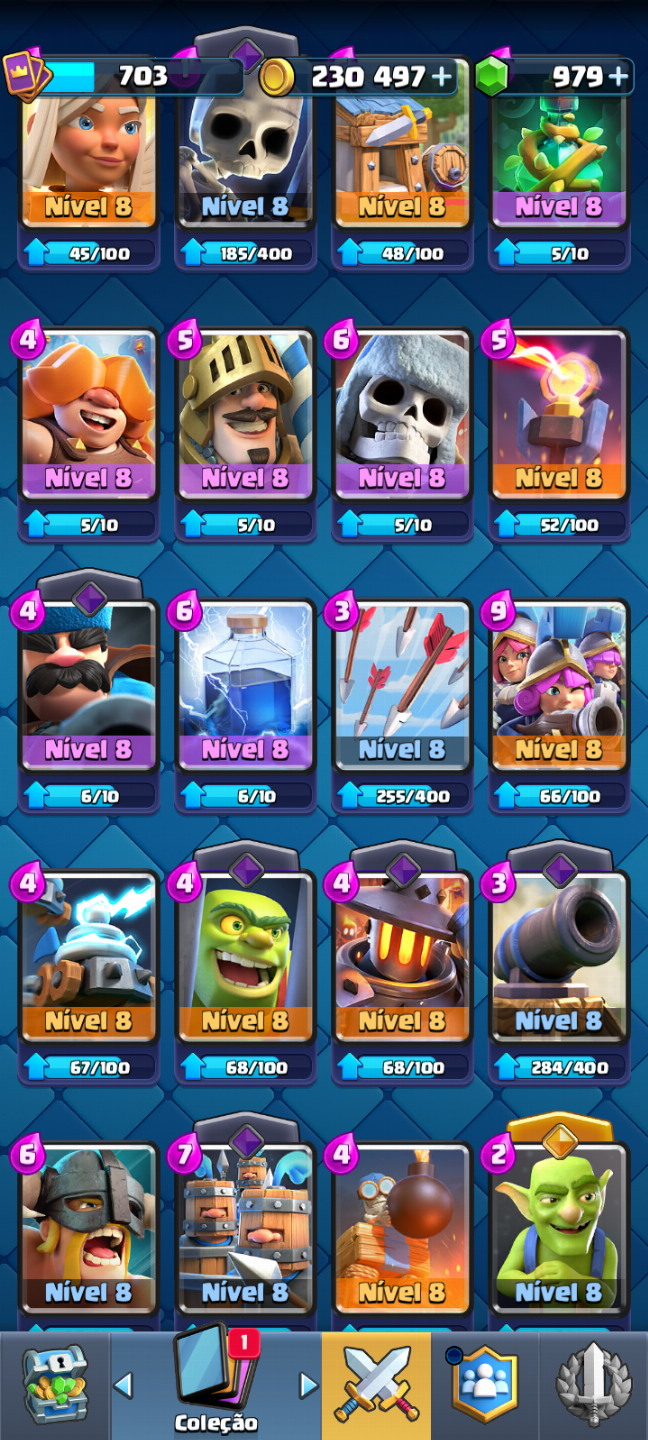 CLASH ROYALE | 3953 TROFÉUS | 80 CARTAS | NÃO COMECE DO ZERO!