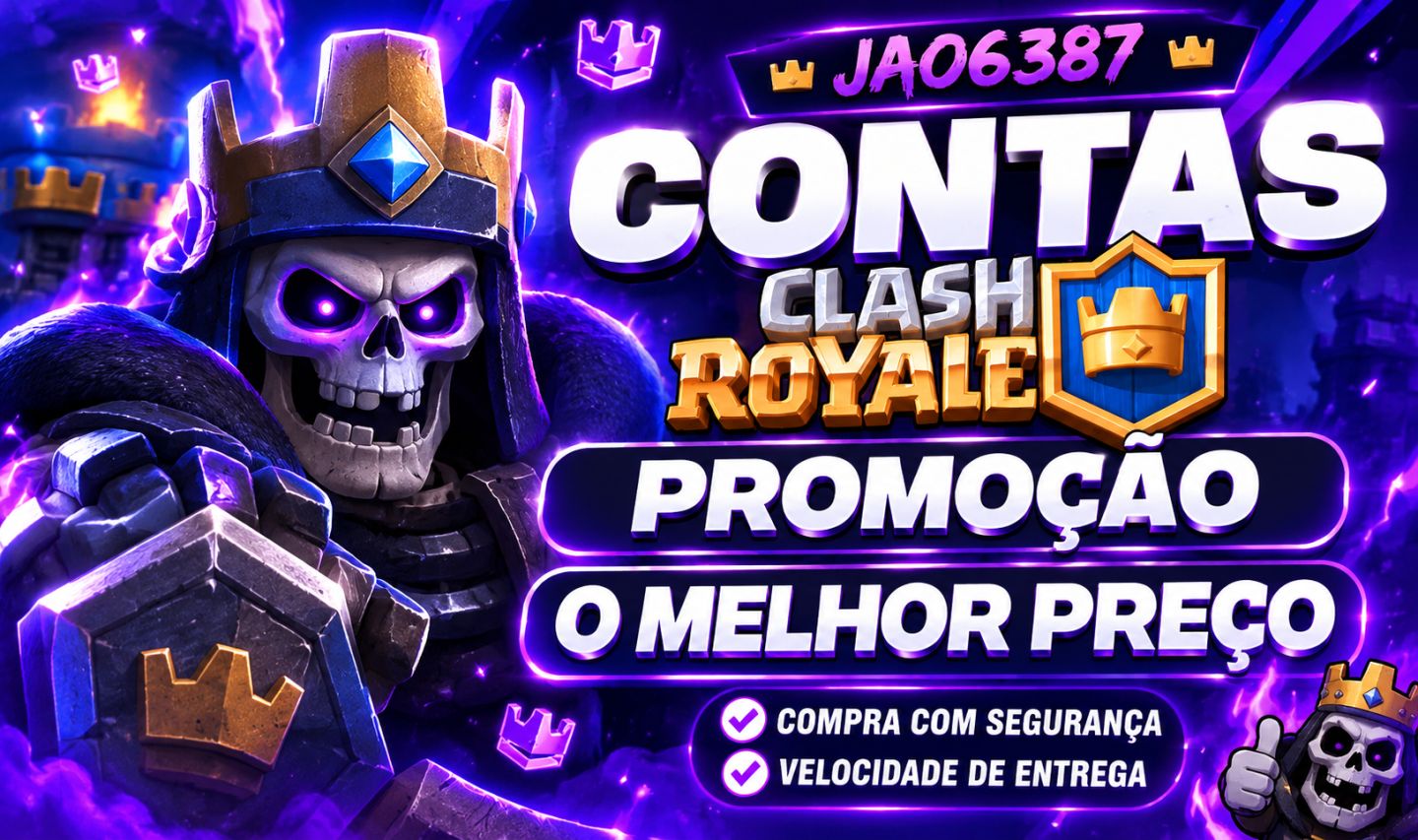 CONTAS CLASH ROYALE FULL ACESSO TODAS AS ARENAS I MELHOR PREÇO!!!
