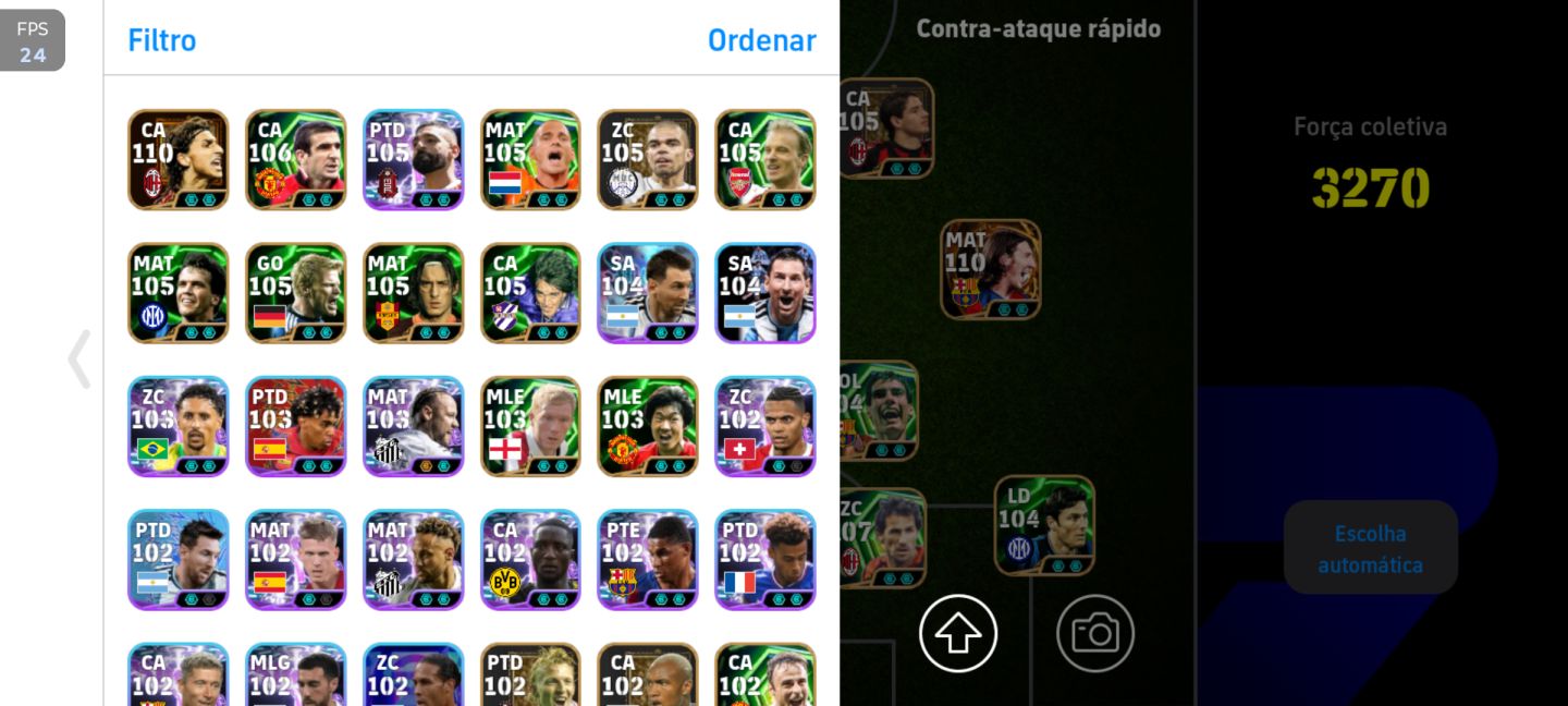 Uma das melhores conta de EFOOTBALL!