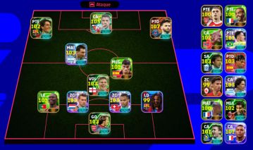 Conta de efootball big time 107 +4 épicos força coletiva 3178