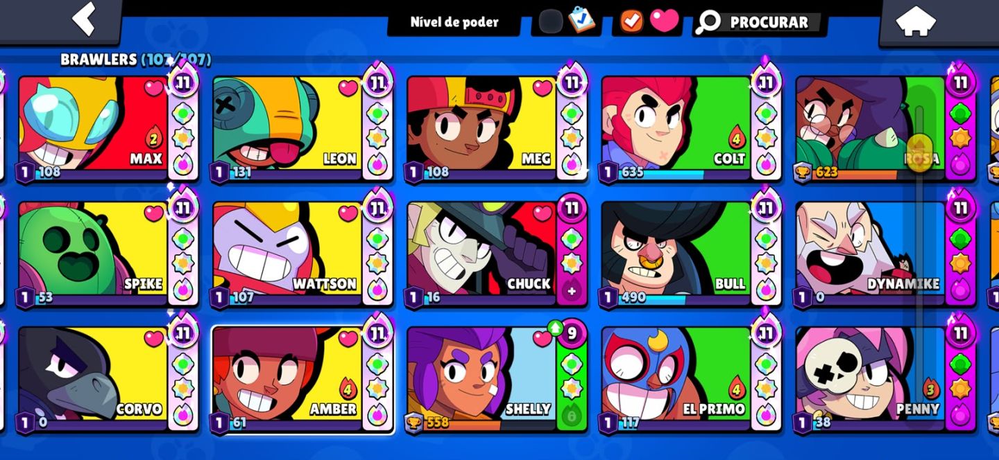 [CONTA RARA DE BRAWL STARS, REI FRANK, COLETTE TRIXIE, COLT AGENTE IMPERIAL]