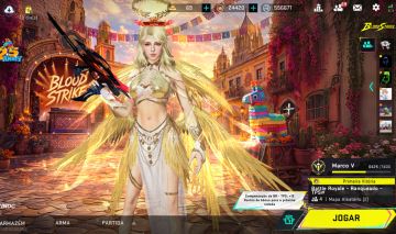 Conta blood strike:contém skins ultra rara