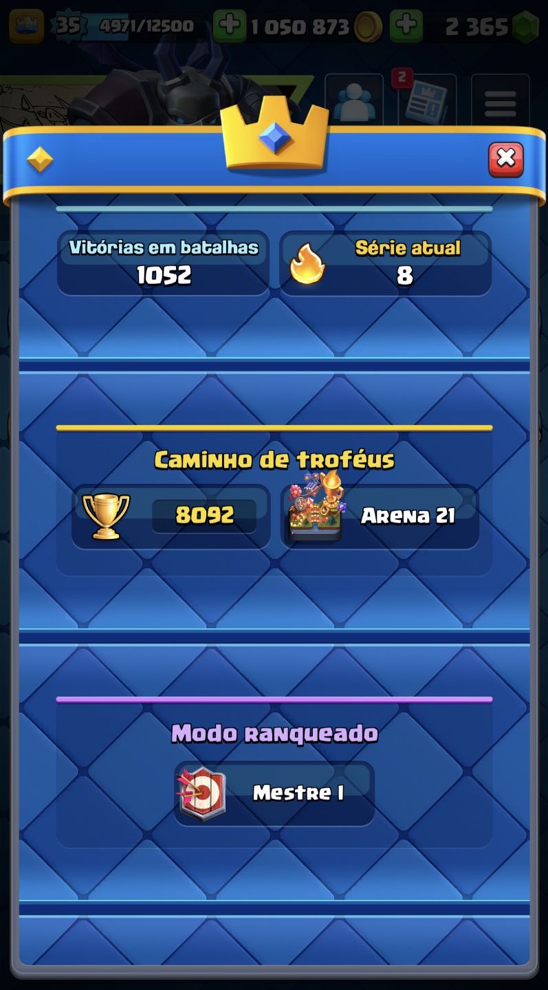 Promoção conta clash royale