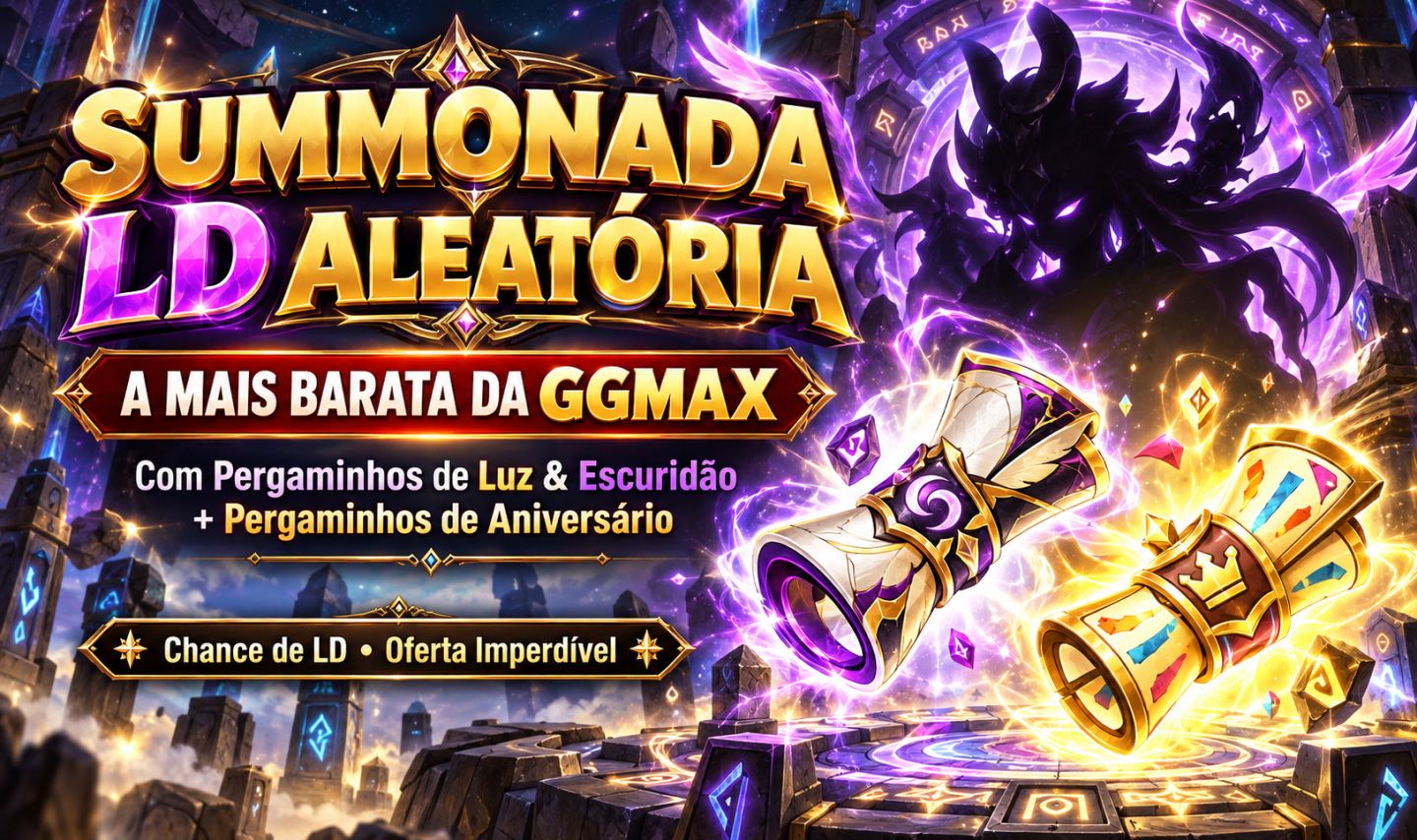 Summoners War LD Aleatório | 40 LD + 200 Pergaminhos de Aniversário