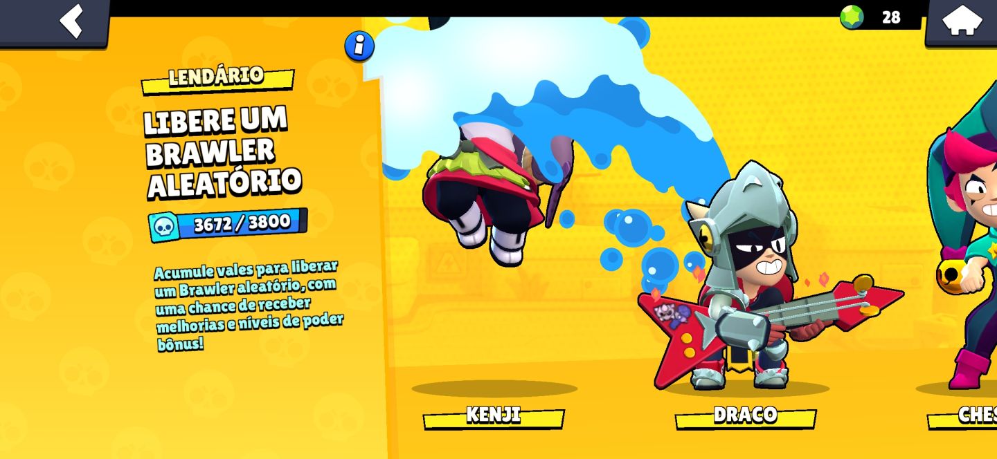Brawl Stars | Conta com Skin Edgar Noturno
