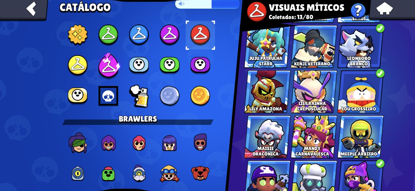 CONTA BRAWL STARS 40K TROFÉUS | 102 BRAWLERS | 33 HIPERCARGAS | ENTREGA RÁPIDA
