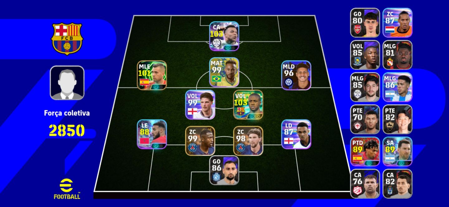 Conta de efootball mobile mbappe
