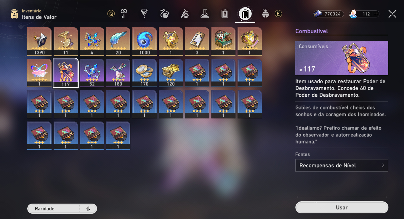 LVL65 Castorice, Cyrene, Evernight, Lingsha, Fugue, Tribbie, Hysilens e archer