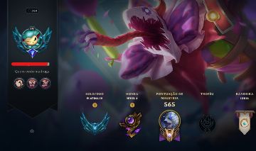 PLATINA IV | LVL 399 | 155K EA | 79 SKINS | TODOS CAMPEÕES | HONRA 4