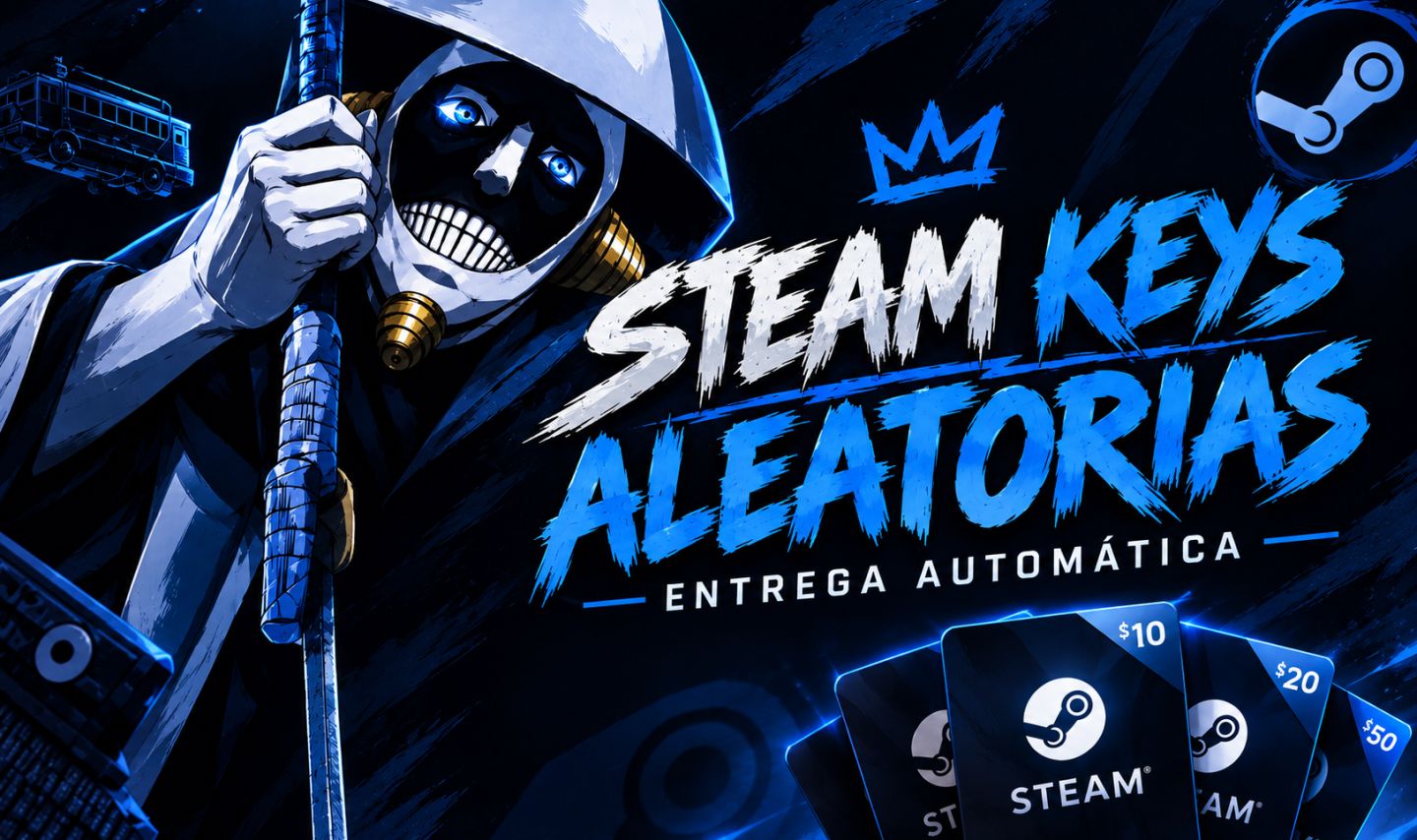 STEAM KEYS ALEATORIAS - ENTREGA AUTOMATICA