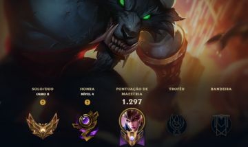 CONTA LEAGUE OF LEGENDS lvl 1005, 201 skins, varias legado e vários baús fechado