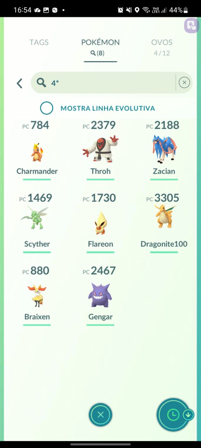 VENDA DE CONTA DE POKÉMON GO COM LENDÁRIOS/SHINY E MÍTICOS/SHINY LVL:42