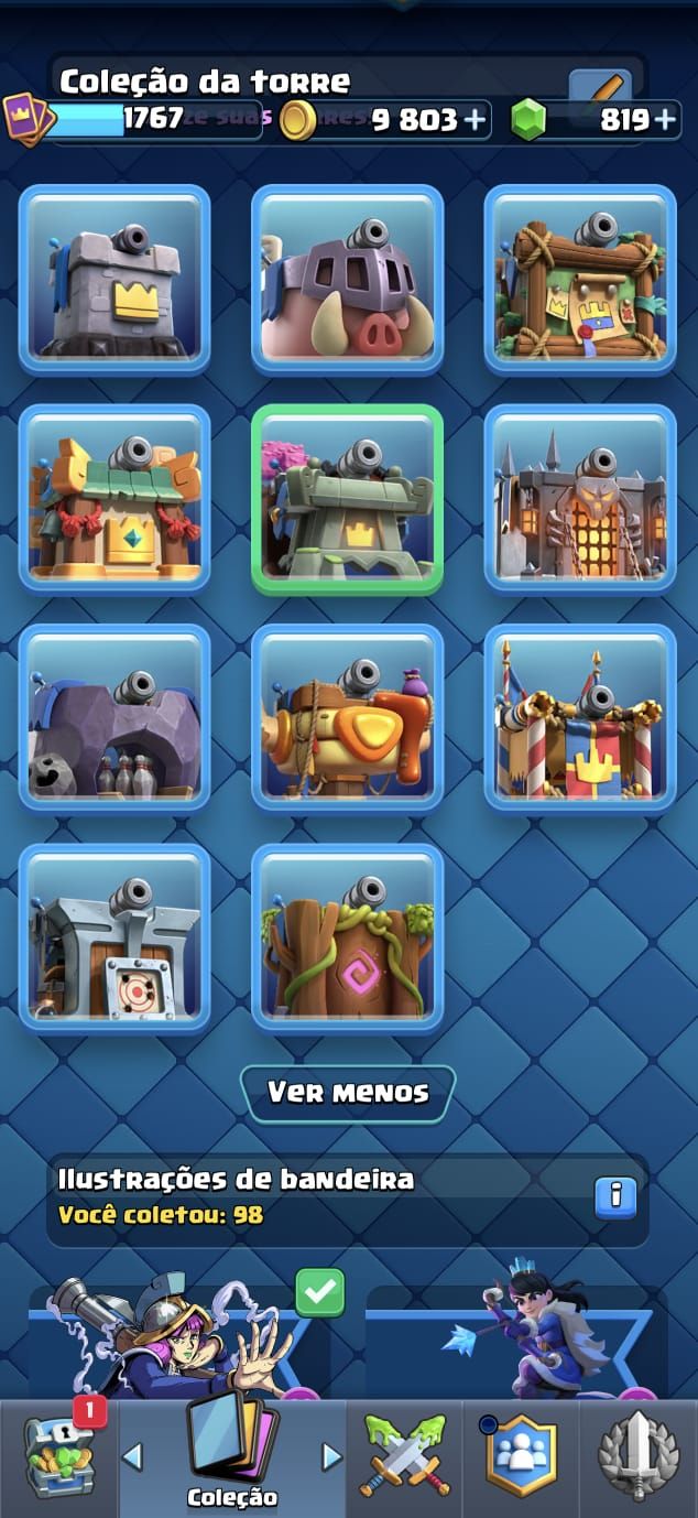 Conta clash royale 14k troféus, nv16 FULL ACESSO