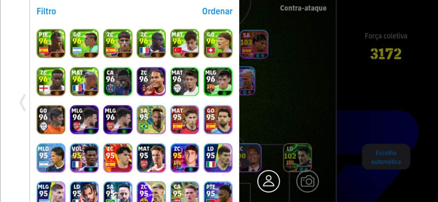 Conta Efootball mobile 1172