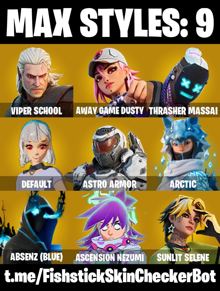Conta Fortnite com The Ageless | Predator | Galaxia | Nezumi | Menace e 35 Skins