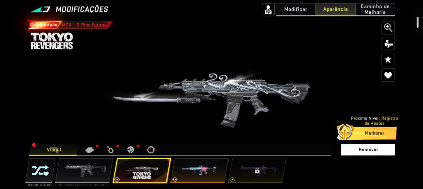 Conta nível Max com skins eternas