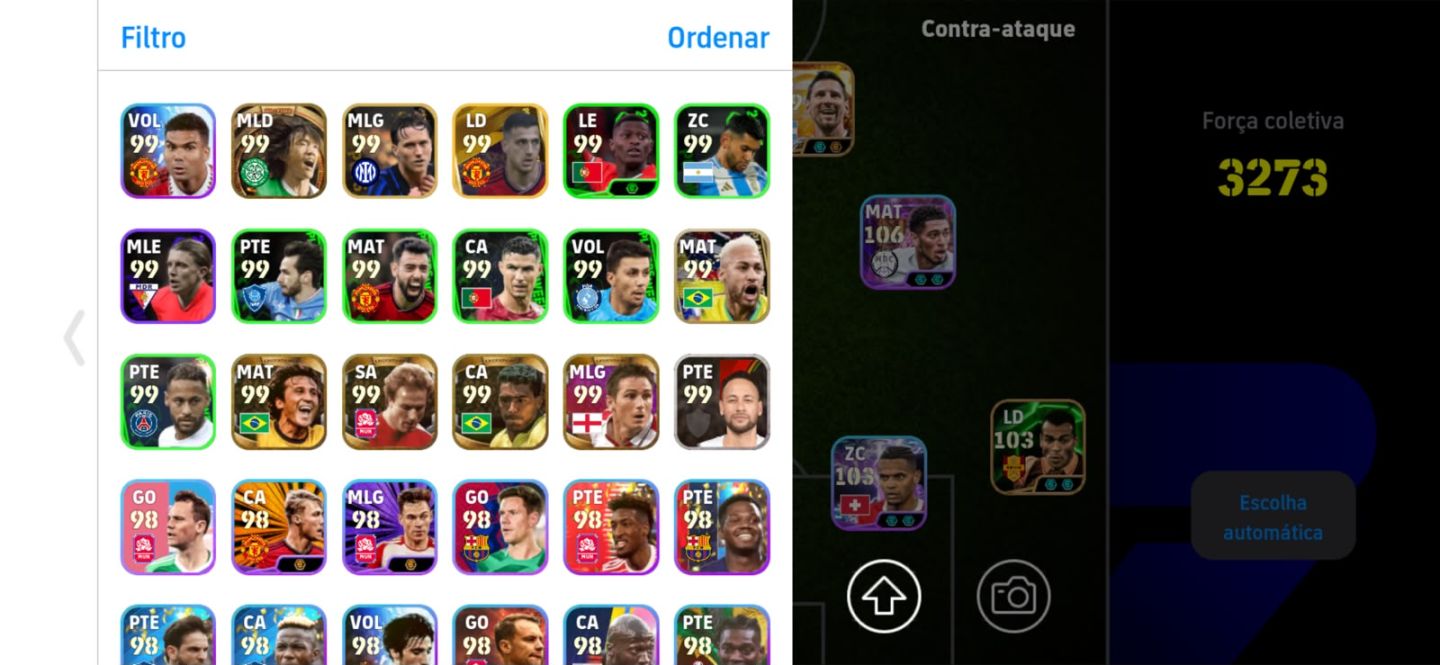 CONTA EFOOTBALL MOBILE +3270 E RARA!