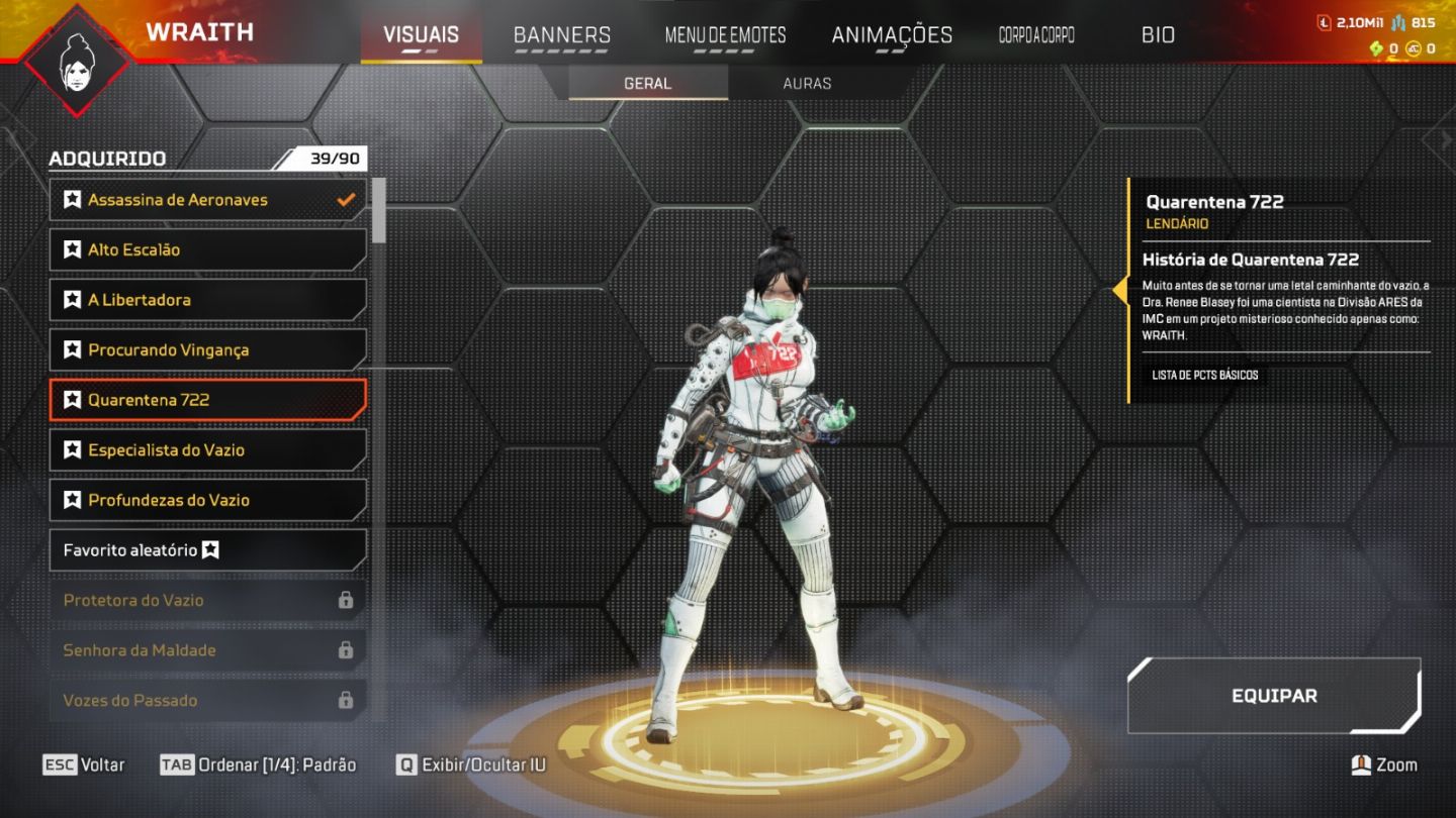 Conta apex com 4 míticos, negociavel