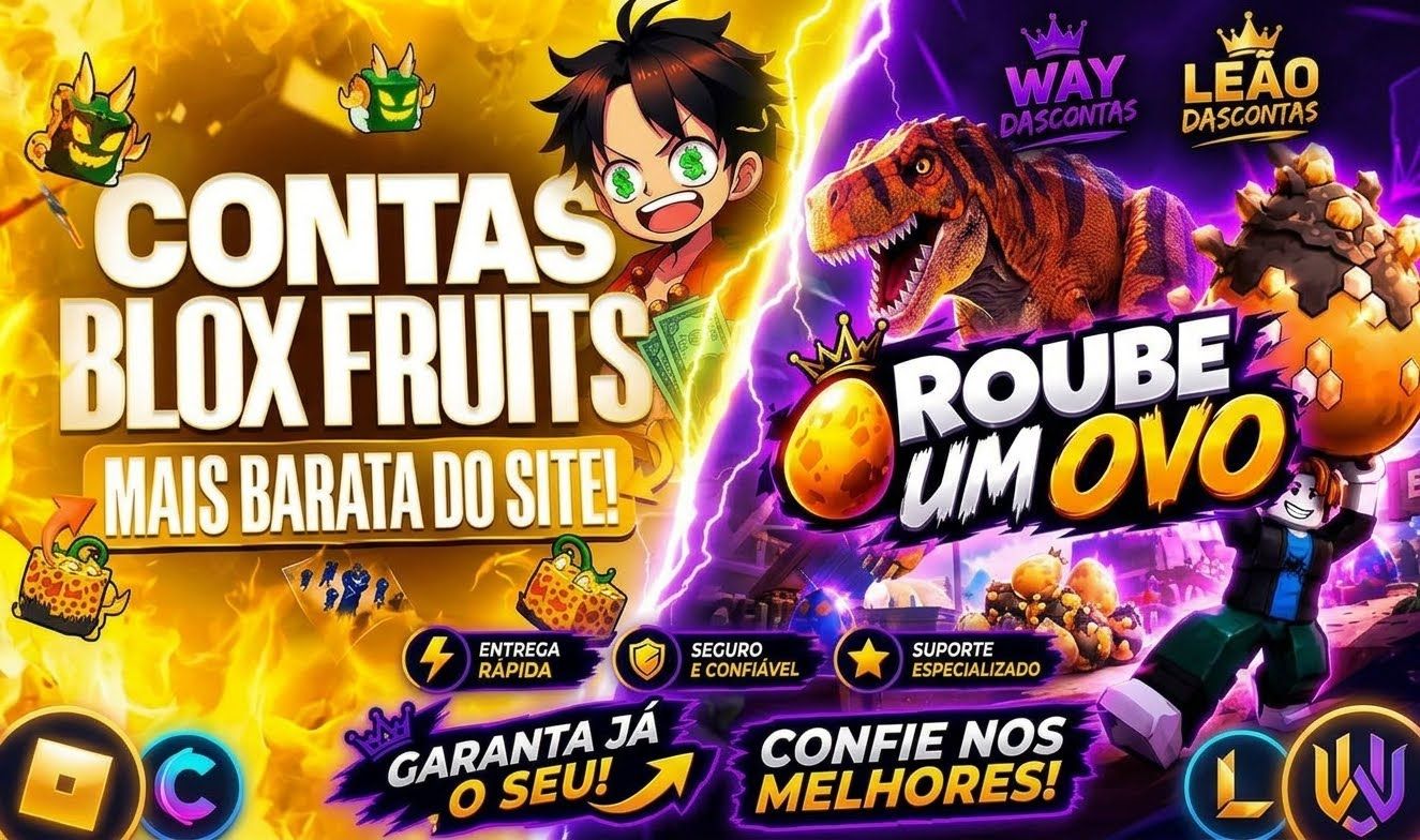 Combo Blox Fruits Max + Roube um Ovo OP